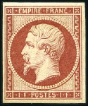 Stamp of France Réimpression officielle de 1862: Série complète de
