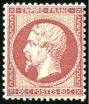 Stamp of France » Collections 1849-1900, Collection avancée avec une qualité au-