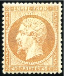 Stamp of France » Collections 1849-1900, Collection avancée avec une qualité au-