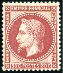 Stamp of France » Collections 1849-1900, Collection avancée avec une qualité au-