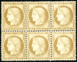Stamp of France » Collections 1849-1900, Collection avancée avec une qualité au-