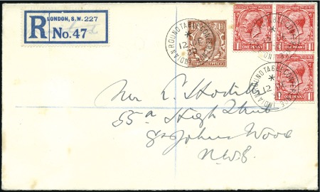Stamp of India GREAT BRITAIN: 1930 (Dec 12) Cover from the Indian