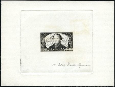 Stamp of France 1934-42, Lot de six épreuves d'artiste sur les Nav