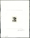 Stamp of France 1936-47, Lot de 23 épreuves d'artiste sur les homm
