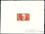 Stamp of France 1936-47, Lot de 23 épreuves d'artiste sur les homm