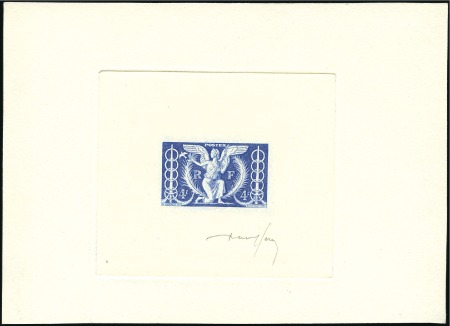 Stamp of France 1944 Projet non adopté en épreuve d'artiste par Se