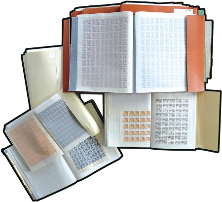 Stamp of Finland MASSIVE HOLDING OF COMPLETE SHEETS

1890-1991 An