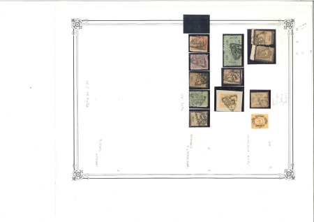 Stamp of Turkey 1863-1910 Extensive & specialised collection of ca