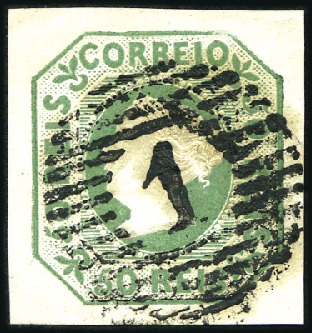 Stamp of Portugal 1853 Queen Maria II: Attractive chiefly used selec