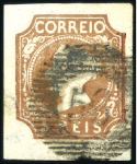 Stamp of Portugal 1853 Queen Maria II: Attractive chiefly used selec