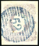 Stamp of Portugal 1853 Queen Maria II: Attractive chiefly used selec