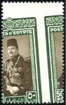 Stamp of Egypt » 1936-1952 King Farouk Definitives  1944-51 King Farouk “Military” Issue, set of 18 mi