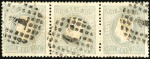 Stamp of Portugal 1866-67 King Luiz, curved labels, perforate, attra