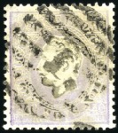 Stamp of Portugal 1870-77 King Luiz, straight labels, attractive min