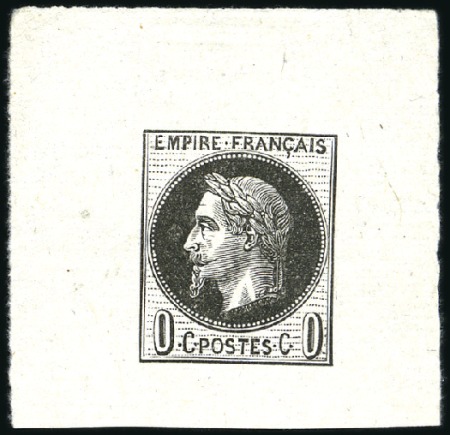 Stamp of France 1849-71, Superbe collection de 352 essais sur page
