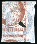 Stamp of France 1849-71, Superbe collection de 352 essais sur page