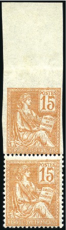 Stamp of France » Collections 1900-65, Petit lot de variétés dont 15c Mouchon no