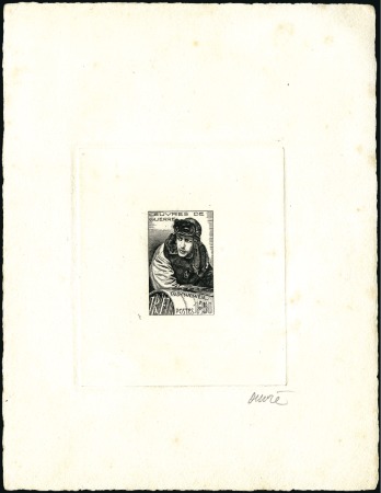 Stamp of France 1938-68, "La guerre de 1914-1918" Collection sur p