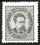 Stamp of Portugal 1882-87 King Luiz, facing, mint & used selection o