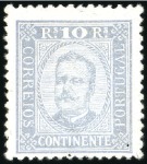 Stamp of Portugal 1892-93 King Carlos, remarkable mint & used select