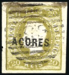 Stamp of Portugal 1868-85, AZORES: Valuable mint & used selection in