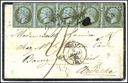 Stamp of France » Collections 1800-1900, Plusieurs milliers de lettres, certaine