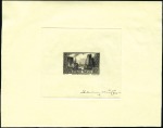 Stamp of France 1929-31 La Rochelle, deux épreuves d'artiste sur p