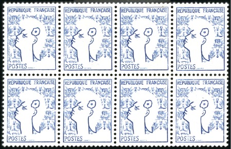 Stamp of France » Collections 1900-62, Ensemble conséquent de variétés comme Mar