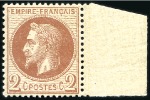 Stamp of France » Collections 1849-73, Collection sur pages entre n°1 et 60 avec