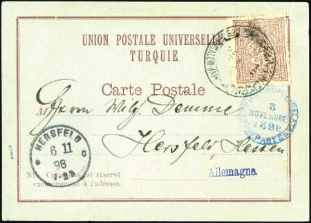 Stamp of Israel » Israel - Forerunners - Turkish Offices 1889-1916, About 25 covers, cards and receipts fro