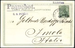 Stamp of Israel » Israel - Forerunners - German Offices 1898-1918, Splendid mostly exhibit-mounted collect