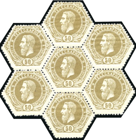 Stamp of Belgium » General issues from 1894 onwards 1871 Léopold II, fond plein, 10c violet, 25c vert,