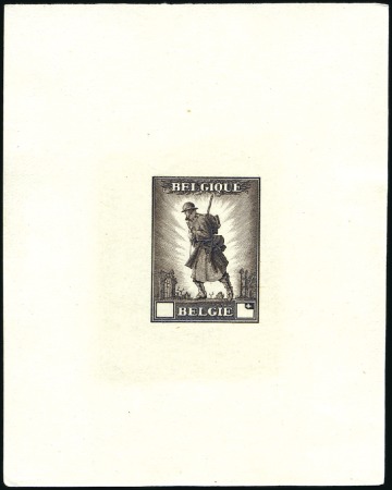 Stamp of Belgium » General issues from 1894 onwards 1932 Infanterie, épreuves des coins sans valeur, e