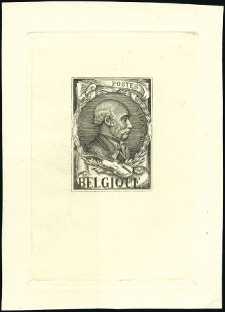 Stamp of Belgium » General issues from 1894 onwards 1945 Henri Vieuxtemps, Compositeur, Projet non ado