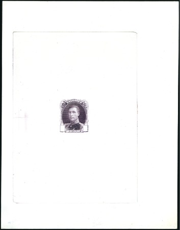 Stamp of Belgium » General issues from 1894 onwards 1914 Croix-Rouge, Albert 1er, Projet non adopté, É