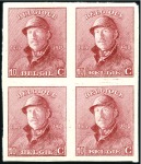 Stamp of Belgium » General issues from 1894 onwards 1919-20 Roi Casqué, les valeurs allant du 1c au 50
