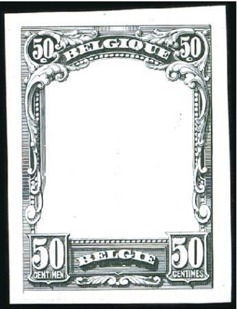 Stamp of Belgium » General issues from 1894 onwards 1914 Croix-Rouge, Monument de Mérode, dix épreuves