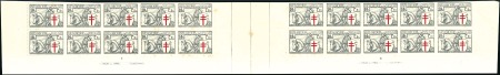 Stamp of Belgium » General issues from 1894 onwards 1934 Chevalier de Lorraine, 10c gris-noir en deux 