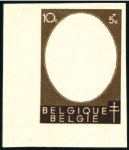 Stamp of Belgium » General issues from 1894 onwards 1938 Prince Baudouin, Projet non adopté, trois épr