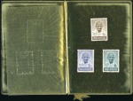 Stamp of India 1948 Gandhi set of four with SPECIMEN ovpt in the 
