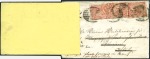 Stamp of Switzerland / Schweiz » Nachportomarken (Auslandsbriefe) GROSSBRITANNIEN - ITALIEN: 1864 Kuvert