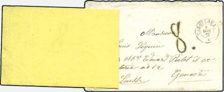 Stamp of Switzerland / Schweiz » Nachportomarken (Auslandsbriefe) SPANIEN (ZUTAXIERUNGSFORMULAR no.202)