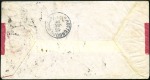 Stamp of Russia » Russia Post in China - Chinese Eastern Railway 1910 Chinese red band cover to Germany franked Arm