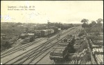 Stamp of Russia » Russia Post in China - Chinese Eastern Railway 1912 Viewcard showing railway tracks at Harbin Cen