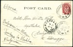 Stamp of Russia » Russia Post in China - Chinese Eastern Railway 1903 Viewcard depicting Boxer rebels sent to Belgi