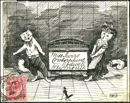 Stamp of Great Britain EX SHAIDA HAND-ILLUSTRATED & PRINTED ENVELOPE COLL