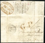 Stamp of France NAPOLEONIC WARS: LETTER FROM HMS EAGLE DURING THE 