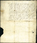 Stamp of Great Britain LETTER REGARDING "THE PLOT" TO PUT PRINCESS ELIZAB