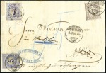 Stamp of Switzerland / Schweiz » Nachportomarken (Inlandsbriefe) 1880 Als forwarder unterfrankierter Lokalbrief