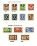 Stamp of Large Lots and Collections KING GEORGE VI MINT COLLECTION OF BRITISH EMPIRE
